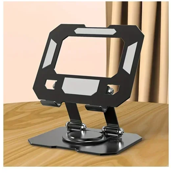 Επιτραπέζια βάση στήριξης tablet για γραφείο - Foldable Metal Holder μαύρη