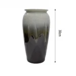 Επιτραπέζιο διακοσμητικό βάζο 30cm 81001 - γκρι