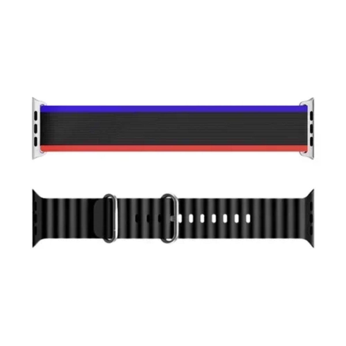 Έξυπνο ρολόι Smartwatch με ασύρματα ακουστικά Okpu D100 - ασημί/μαύρο - Image 3