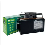 Φορητό Επιτραπέζιο Ραδιόφωνο Ηλιακό με Bluetooth RX-4700BS Μαύρο