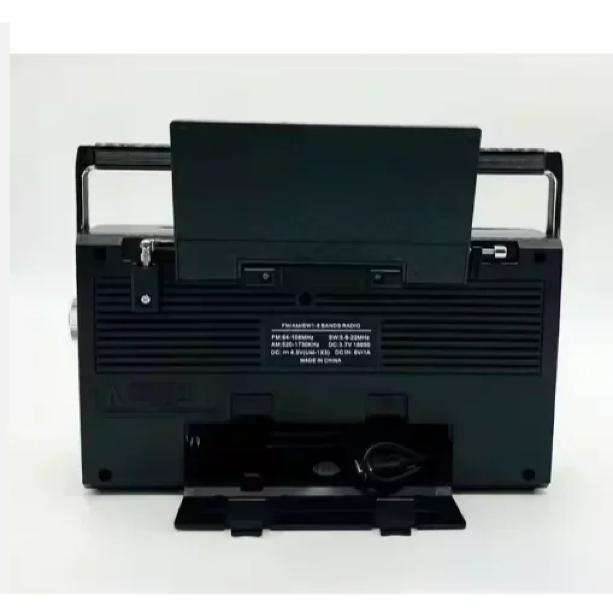 Φορητό Επιτραπέζιο Ραδιόφωνο Ηλιακό με Bluetooth RX-4700BS Μαύρο