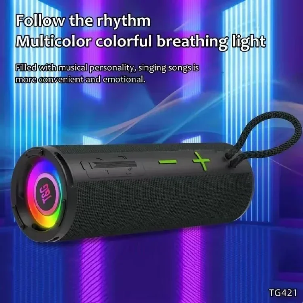 Φορητό Ηχείο Bluetooth TG-421 Μαύρο