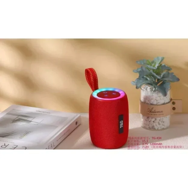Φορητό Ηχείο Bluetooth TG-434 Κόκκινο