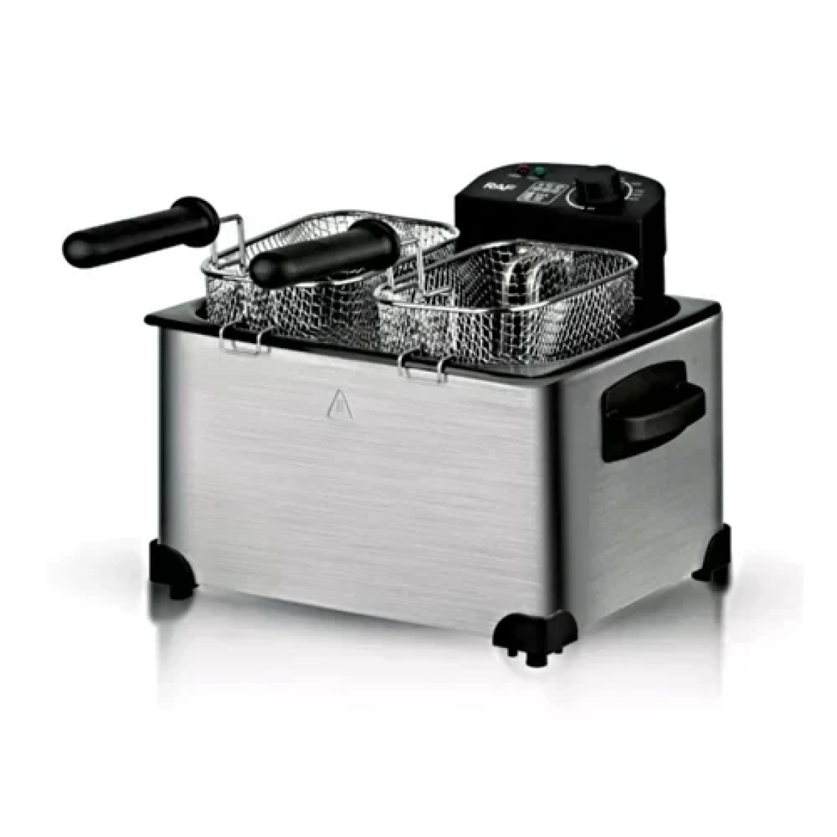 Φριτέζα Λαδιού 5L 2000W με Διπλό Αποσπώμενο Κάδο Inox RAF R.5249 - Image 2