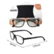 Γυαλιά πρεσβυωπίας Unisex 135x39mm +2.5 σε μαύρο χρώμα 80040