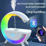 Ηχείο/υγραντήρας με Bluetooth και φωτισμό RGB Y13 - λευκό - Image 2