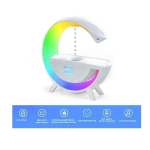 Ηχείο/υγραντήρας με Bluetooth και φωτισμό RGB Y13 - λευκό - Image 6