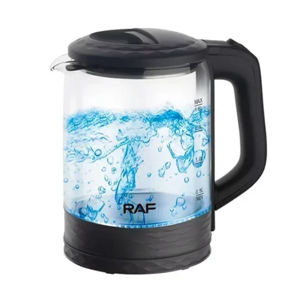 Ηλεκτρικός βραστήρας 1350W 1.8lt RAF R.7942 μαύρο