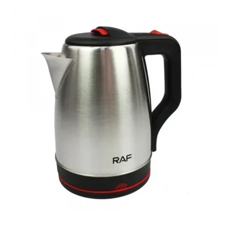 Ηλεκτρικός βραστήρας 2000W 2lt RAF R.7829 ασημί