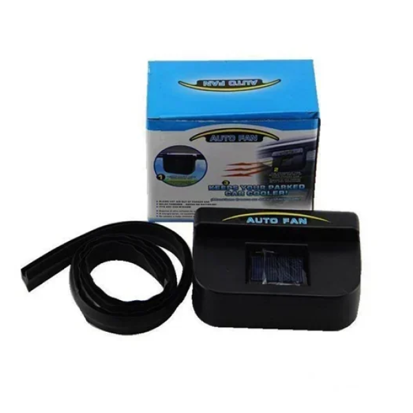 Ηλιακός ανεμιστήρας αυτοκινήτου Auto Fan SCC001 – μαύρο