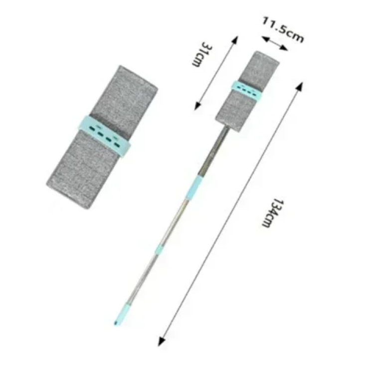 Καθαριστής δαπέδου με κοντάρι 134cm 84126 μπλε/γκρι