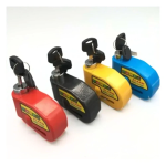 Κλειδαριά Δισκοφρένου με Συναγερμό Disc Lock Alarm LK603 - Μπλε