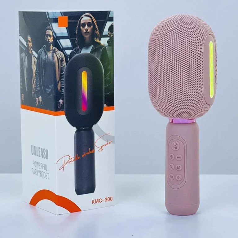 KMC-300 Μικρόφωνο Karaoke Ροζ