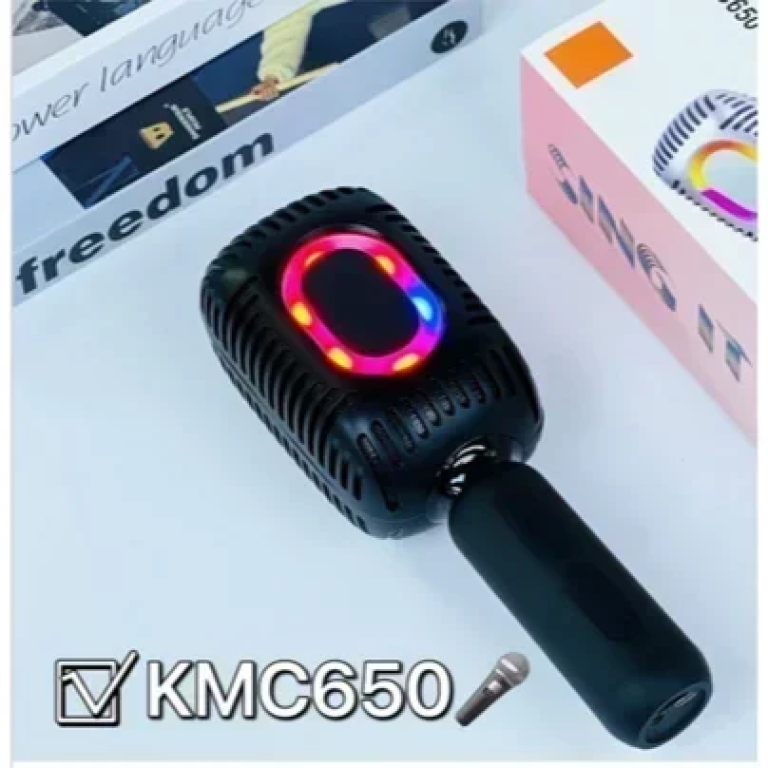 KMC 650 Eπαγγελματικό Μικρόφωνο Karaoke Μαύρο 6920240706040