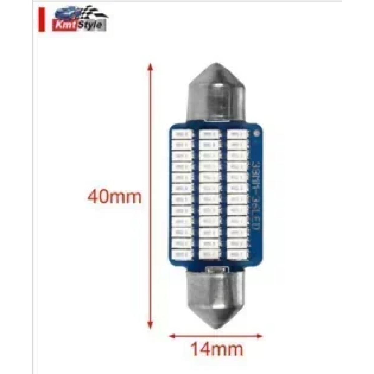 Λάμπες Αυτοκινήτου Canbus LED Μπλε 1.8W 2τμχ 2000451