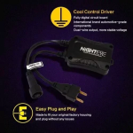 Λάμπες LED 80w Nighteye 6500k 10000 Lumens 2τμχ A393-N1-H7 - Image 3