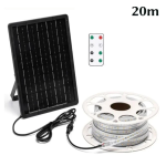 LED Αδιάβροχη Ηλιακή Ταινία IP65 20m 2000LM 200W RGB με Τηλεχειριστήριο Aigostar