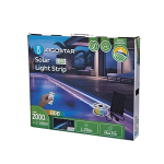 LED Αδιάβροχη Ηλιακή Ταινία IP65 20m 2000LM 200W RGB με Τηλεχειριστήριο Aigostar