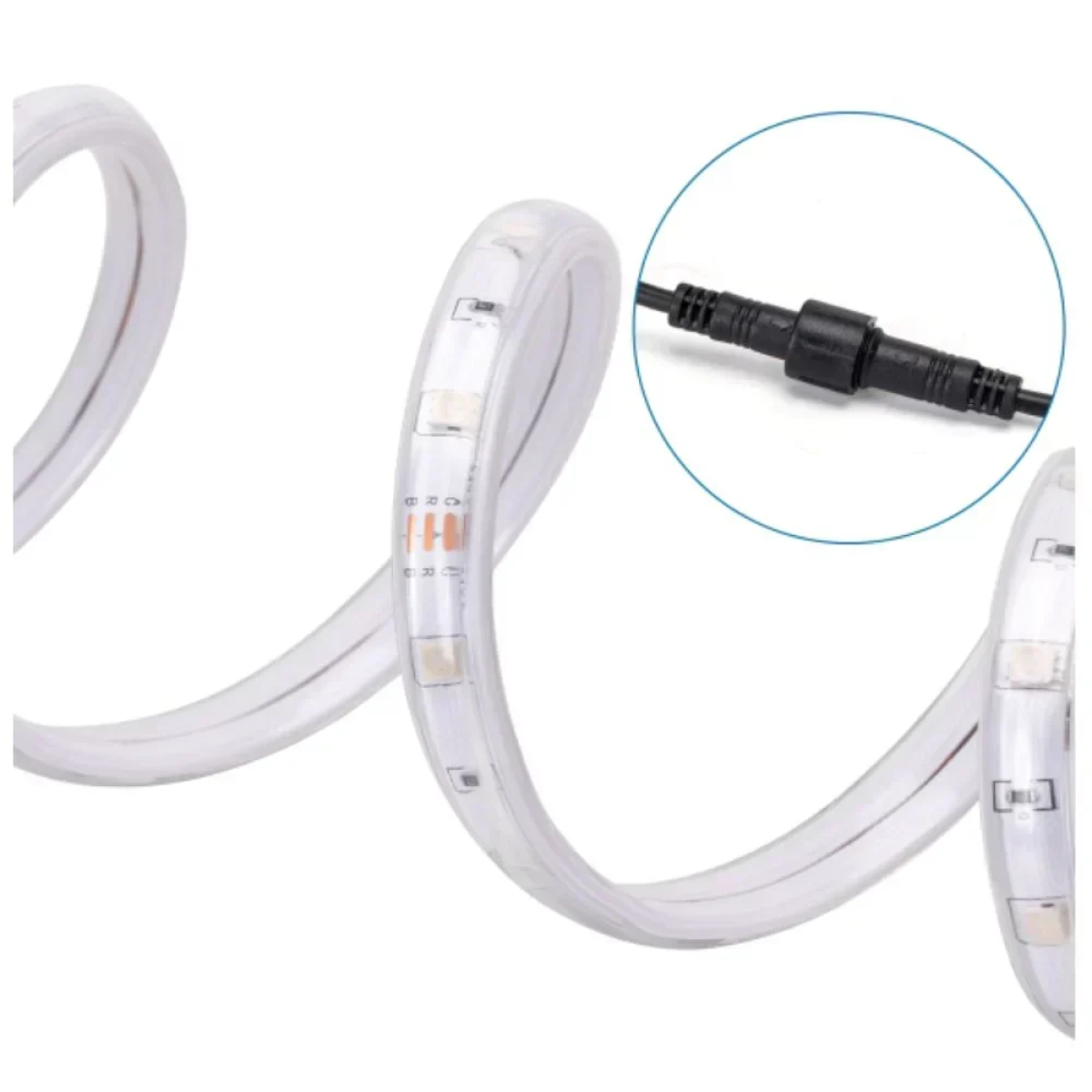 LED Αδιάβροχη Ηλιακή Ταινία IP65 3m 300LM 30W RGB με Τηλεχειριστήριο Aigostar