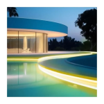 LED Αδιάβροχη Ηλιακή Ταινία IP65 3m 300LM 30W Θερμό Λευκό 2700K με Τηλεχειριστήριο Aigostar