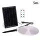 LED Αδιάβροχη Ηλιακή Ταινία IP65 5m 500LM 50W Θερμό Λευκό 2700K με Τηλεχειριστήριο Aigostar