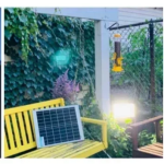 Led Αδιάβροχος Ηλιακός Προβολέας Jortan 100W με Πάνελ
