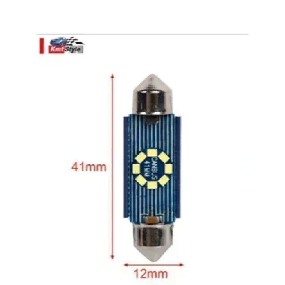 Led Πλαφονιέρας SV8.5 Canbus 41 χιλιοστών 12-24v 1τμχ 2000464