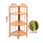 Γωνιακή Ραφιέρα από Bamboo 3 Επιπέδων 29x98x29cm 5404422
