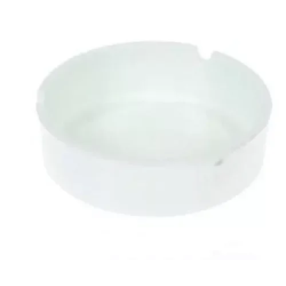 Στρογγυλό Πλαστικό Τασάκι 3x10 cm 5403084 Λευκό