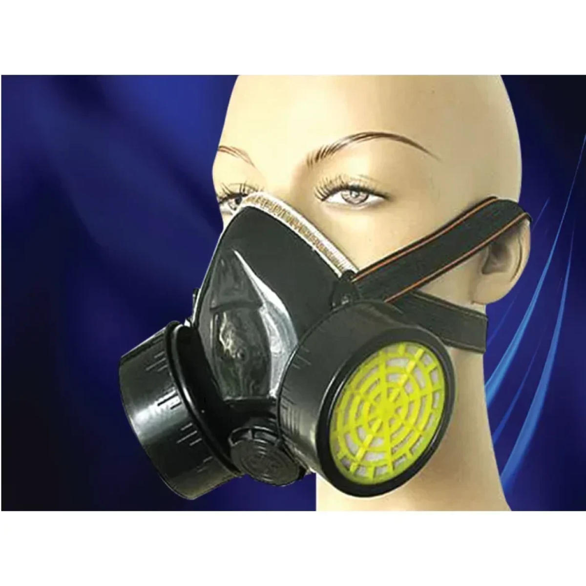 Μάσκα αντιασφυξιογόνα διπλή με φίλτρα JY-5006