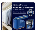 Μίνι ηλεκτρικό σίδερο ταξιδιού - Hand Held Steamer Sokany SK-3069 μπλε - Image 2