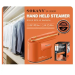 Μίνι ηλεκτρικό σίδερο ταξιδιού - Hand Held Steamer Sokany SK-3069 πορτοκαλί - Image 2