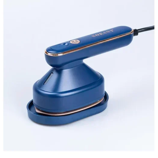 Μίνι ηλεκτρικό σίδερο ταξιδιού - Hand Held Steamer Sokany SK-3071 μπλε