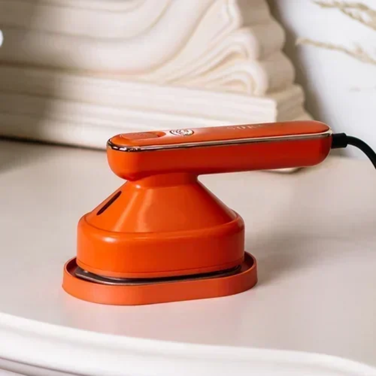 Μίνι ηλεκτρικό σίδερο ταξιδιού - Hand Held Steamer Sokany SK-3071 πορτοκαλί - Image 2