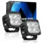 Off-Road προβολάκια αλουμινίου Flood Light οδήγησης λευκό 40W 12-24V 6500K IP68 Novsight A500-WL3-3FT – μαύρο