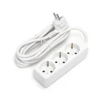 Πολύπριζο 3 θέσεων με καλώδιο 3m - λευκό