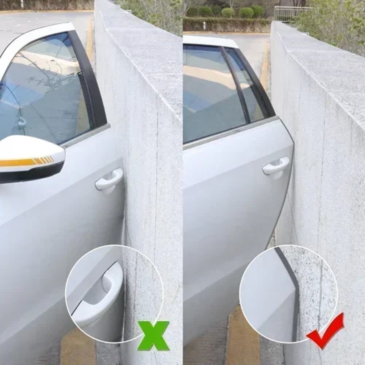 Προστατευτικό για πόρτες αυτοκινήτου - Line Door Guard - μπλε - Image 3