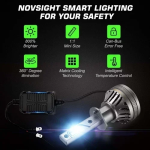 Σετ φώτα LED 120W 22000LM 6500K NovSight A500-N37-H1 - Image 2
