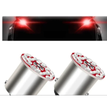 Σετ Led Διπολικές Λάμπες 4014 Bau15D Κόκκινο 2 Τεμάχια 2000514