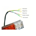 Σετ LED Φανοί Οπίσθιοι 12V / 24V Φρένων – Φλας – Θέσης – Όπισθεν 2 τμχ