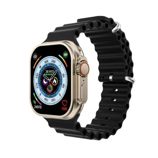 Σετ Smartwatch με 4 λουράκια – Z98 - 4G - 064793 - Μαύρο