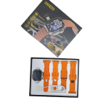 Σετ Smartwatch με 4 λουράκια – Z98 - 4G - 064793 - Πορτοκαλί