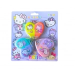Hello kitty Μαρκαδόροι Υπογράμμισης Πολύχρωμοι 6τμχ 8181
