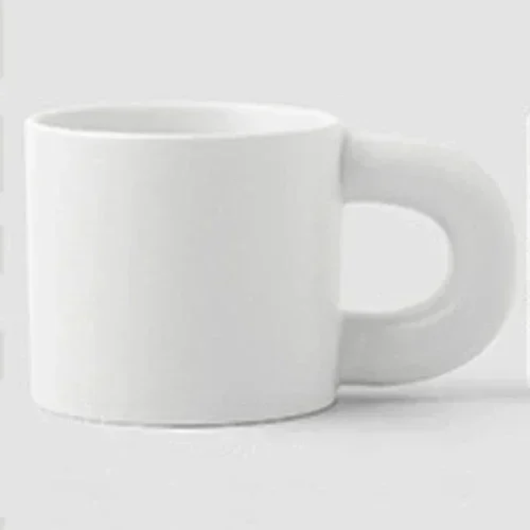 Κεραμική Κούπα 300ml 8.1x8.5cm SDS-25686 Λευκή