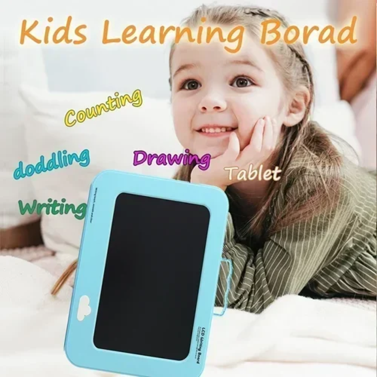 Ταμπλέτα γραφής LCD Writing Tablet 39cm 84026 - ροζ - Image 2