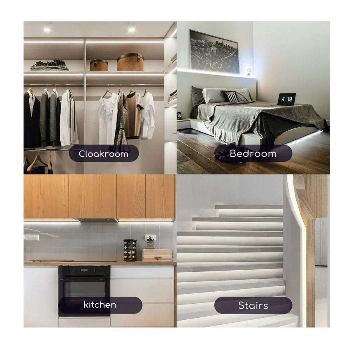 Ταινία LED Αυτοκόλλητη Ψυχρό Λευκό Aigostar