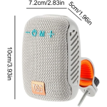 TG-392 Ηχείο Bluetooth 5W με Ραδιόφωνο Γκρι