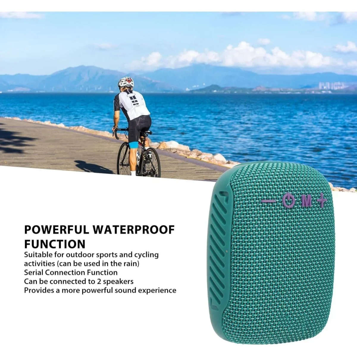TG-392 Ηχείο Bluetooth 5W με Ραδιόφωνο Navy Μπλε