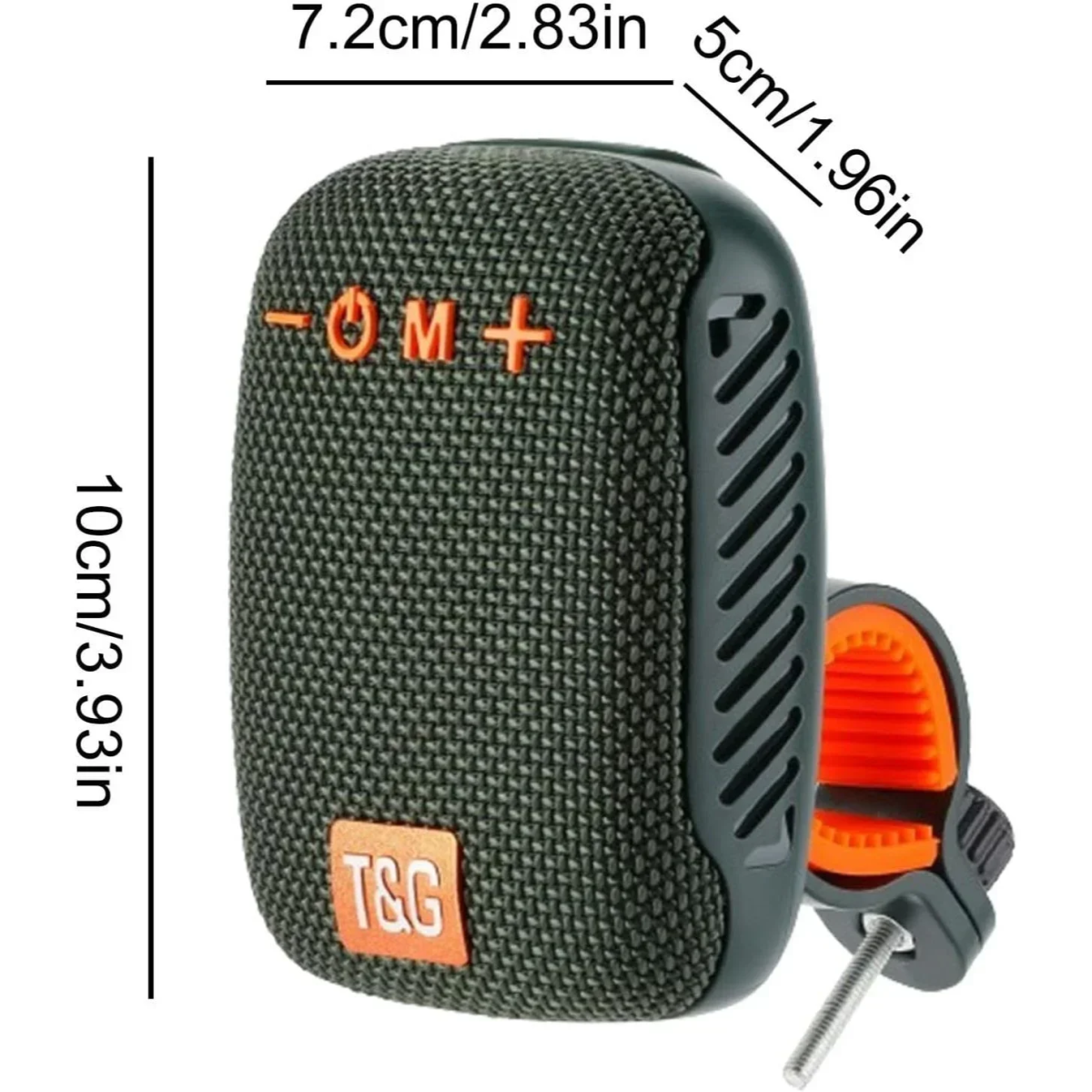 TG-392 Ηχείο Bluetooth 5W με Ραδιόφωνο Πράσινο