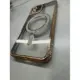 Θήκη Σιλικόνης Glitter and Strass MagSafe με Προστασία Κάμερας Χρυσό iPhone 16 Plus